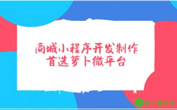 商城小程序开发制作,华大网络小程序